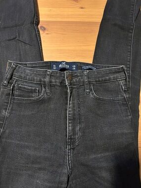Hollister Skinny Black Washed Jeans